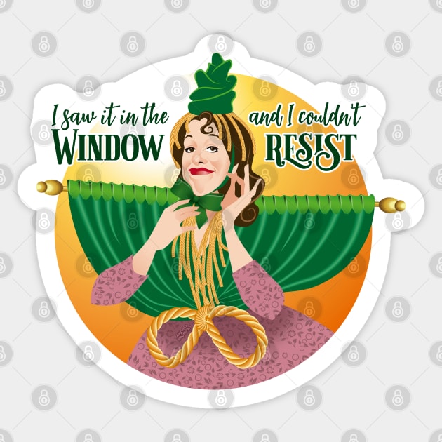 Window Sticker by AlejandroMogolloArt